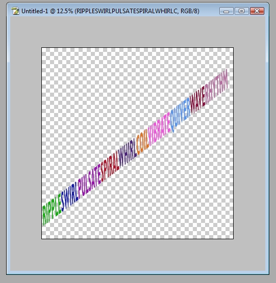 Creation of Psychedelic Swirl: Step 7